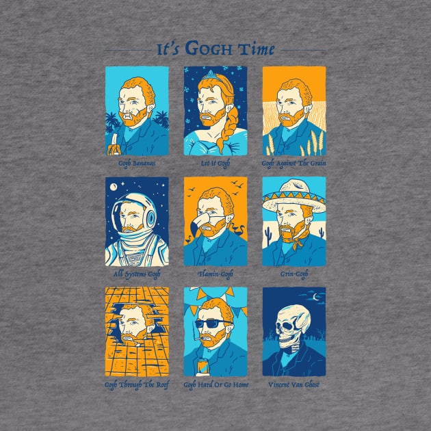 It's Gogh Time by dumbshirts